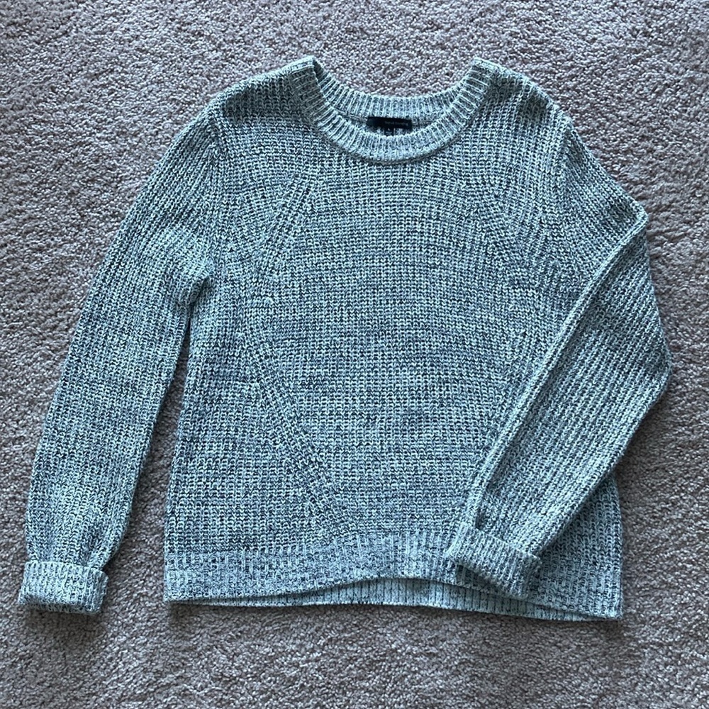 Harve Benard Heather Gray Crewneck Sweater Women's Size Large Thick